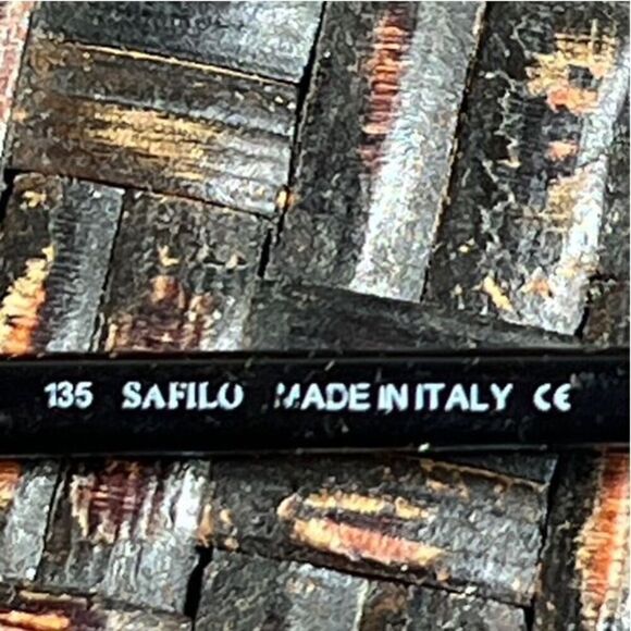 Safilo Elasta Made in Italy Tortoise Frame Glasses Longchamp Hard Case - Picture 8 of 8